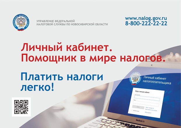 Личный кабинет помогает новосибирцам решать налоговые вопросы онлайн Сервис ФНС России