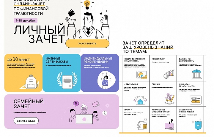 13 декабря в Новосибирском архитектурно-строительном колледже проводился ежегодный Всероссийский онлайн-зачет по финансовой грамотности