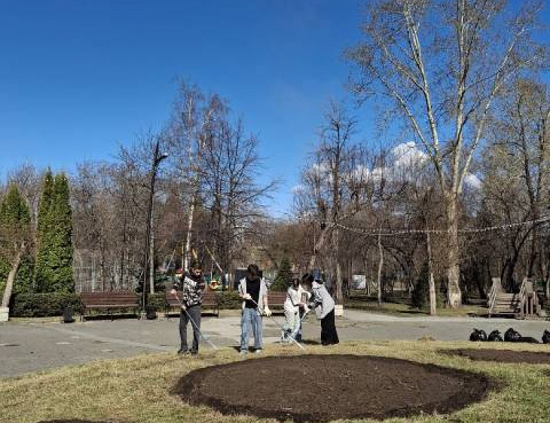Весенняя акция в парке Кирова