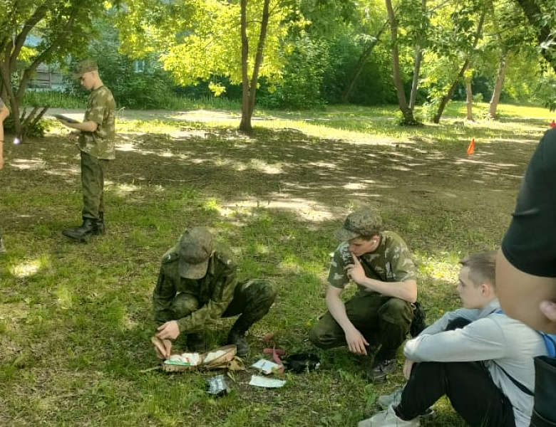 Учебные сборы в рамках предмета «Основы безопасности и защиты Родины».