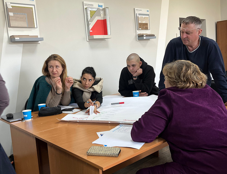Курсы повышения квалификации руководителей, преподавателей и мастеров Центров обучения технологиям КНАУФ