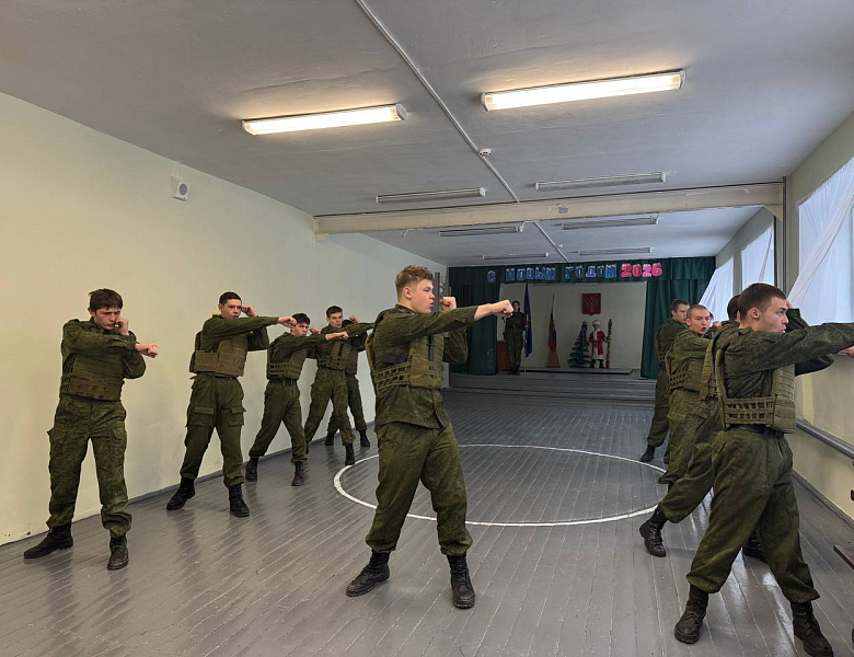 Встреча участника СВО с курсантами Военно-патриотического клуба "Витязь"