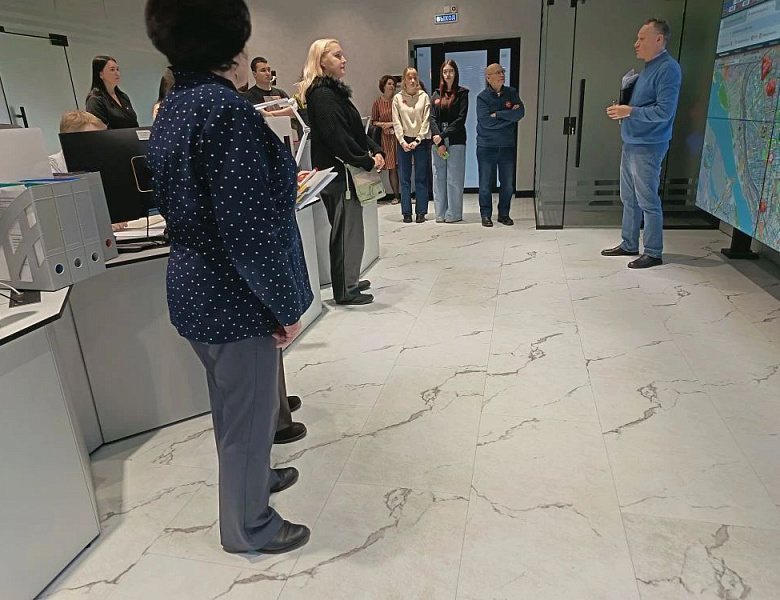 Студенты‑будущие специалисты ЖКХ побывали в «сердце» городских теплосетей