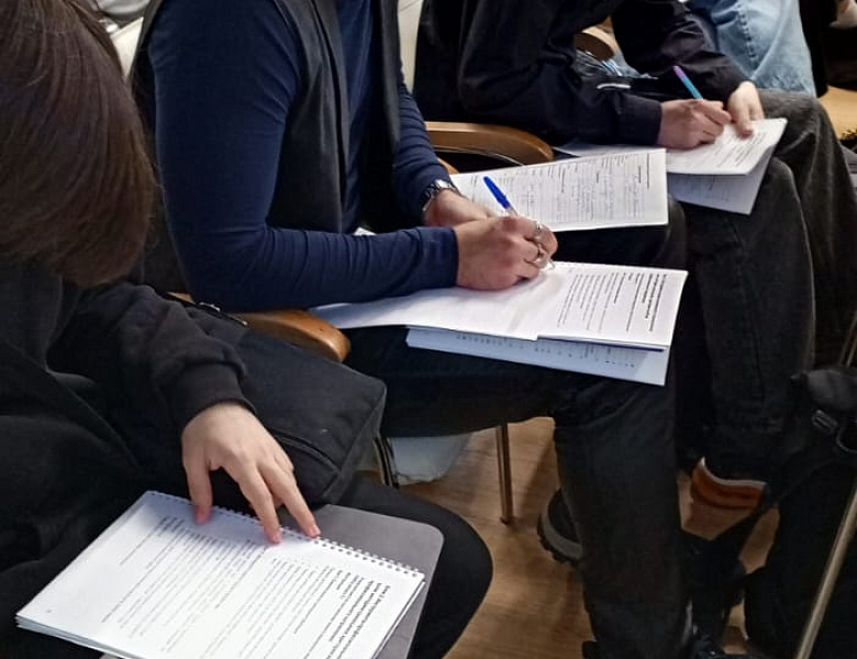 Участие в профориентационном мероприятии «Карьерный тренинг»
