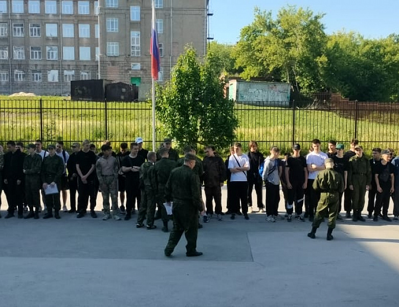 Учебные сборы в рамках предмета «Основы безопасности и защиты Родины».